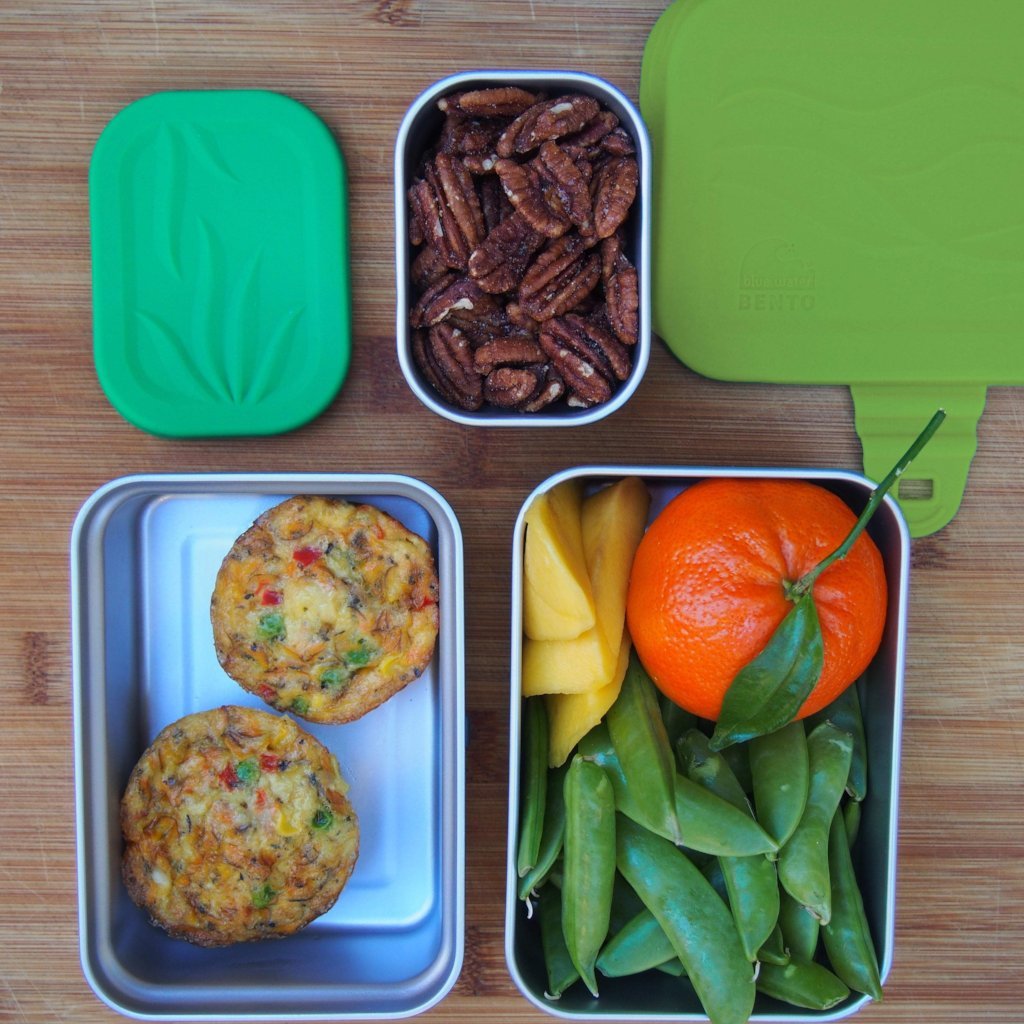 EcoLunchbox Blue water bento lunch boxes 3 in 1 splash box EcoLunchbox Blue water bento lunch boxes 3 in 1 splash box
