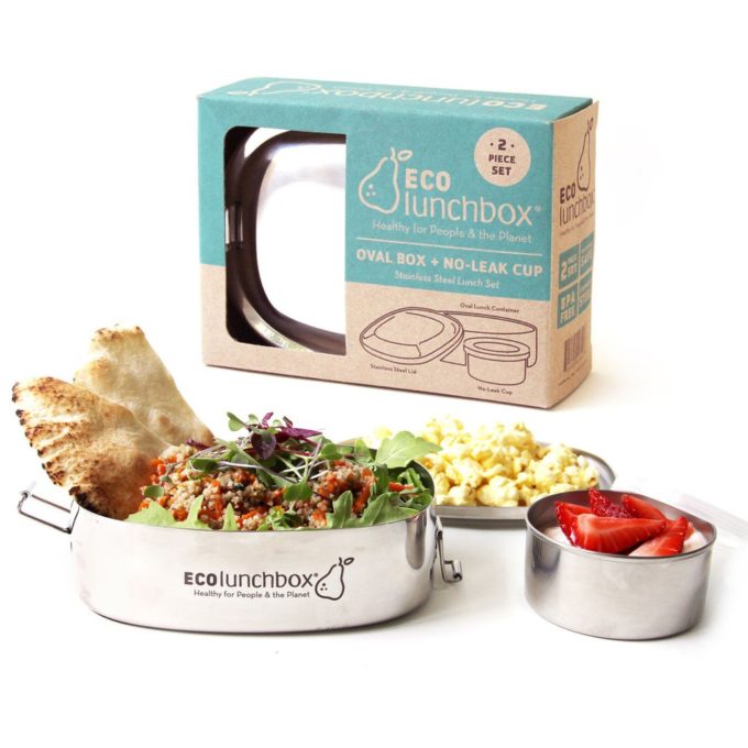 EcoLunchbox Oval & Snack Cup verpakking