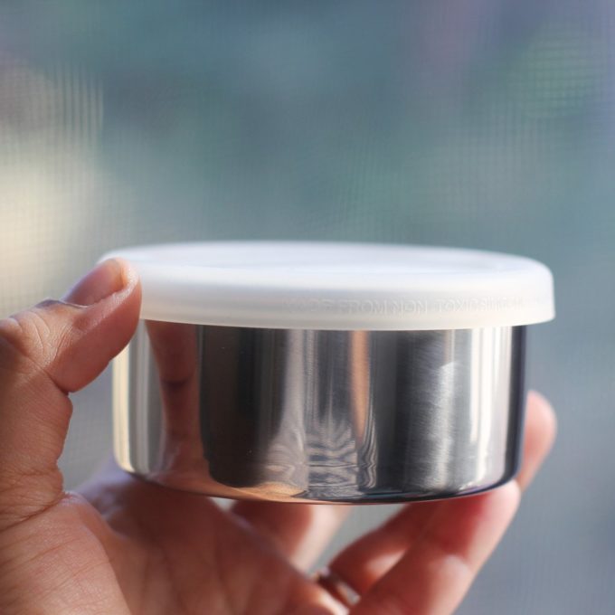 EcoLunchbox Oval & Snack Cup zij