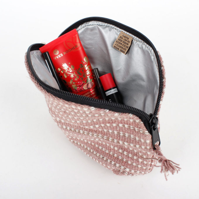 Etui Pokhara Old Pink open
