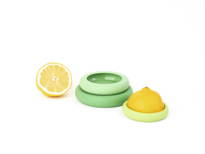 Food Huggers Set van 3 Soft Greens groente