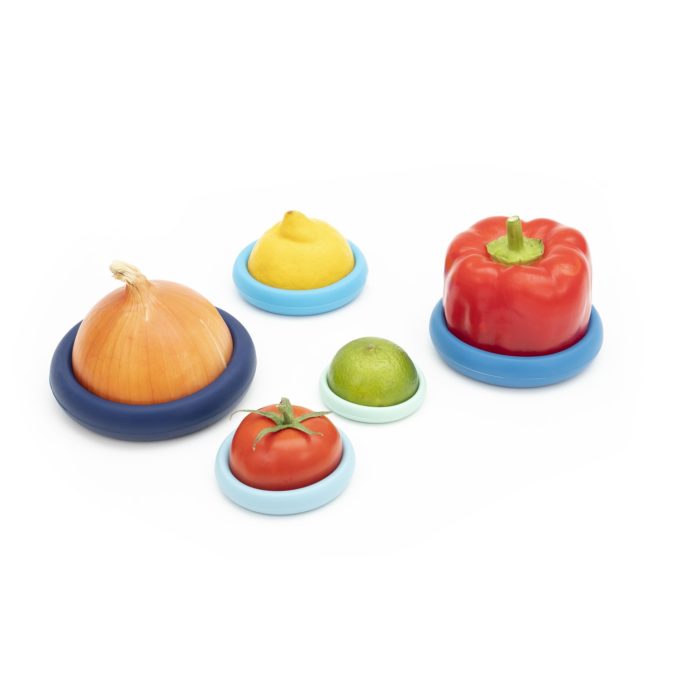 Food Huggers Set van 5 Ice Blue