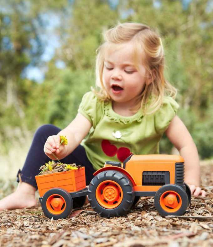 Green Toys Tractor spelen