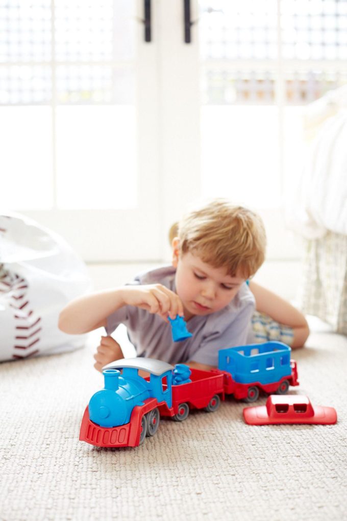 Green Toys Trein spelen