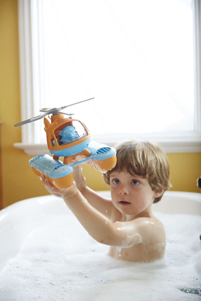 Green Toys Waterhelicopter bad