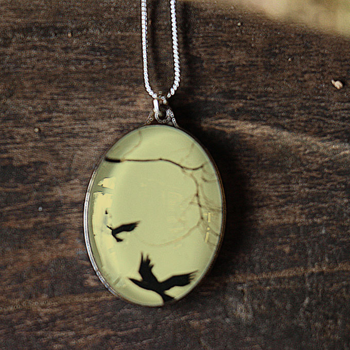 Ketting Free Birds Oval