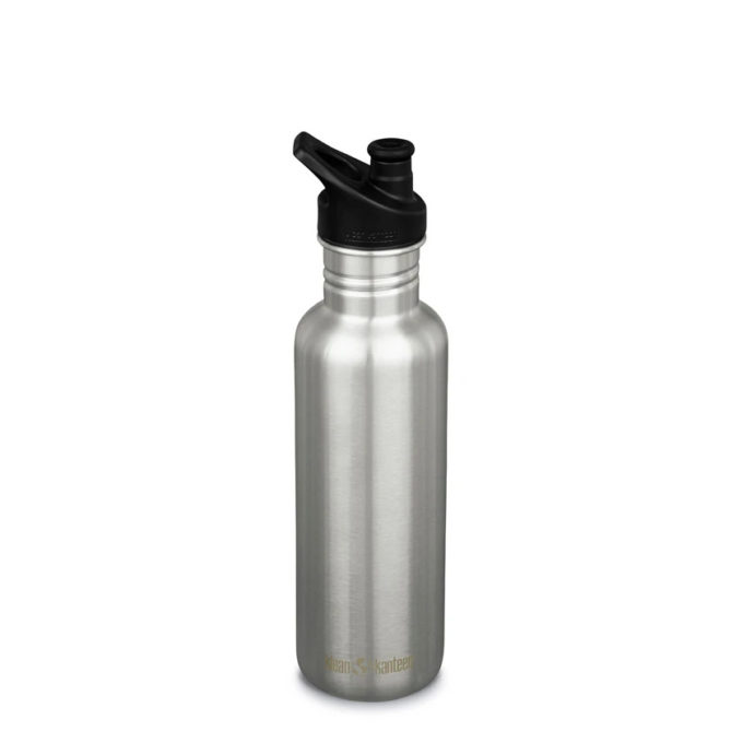 Klean Kanteen Classic 800 ml met Sportdop RVS