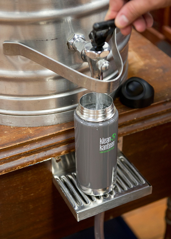 Klean Kanteen Wide Vacuum Insulated 473 ml themrosfles koffie