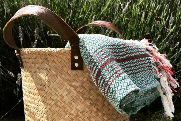Strandtas en Knus Hamamdoek