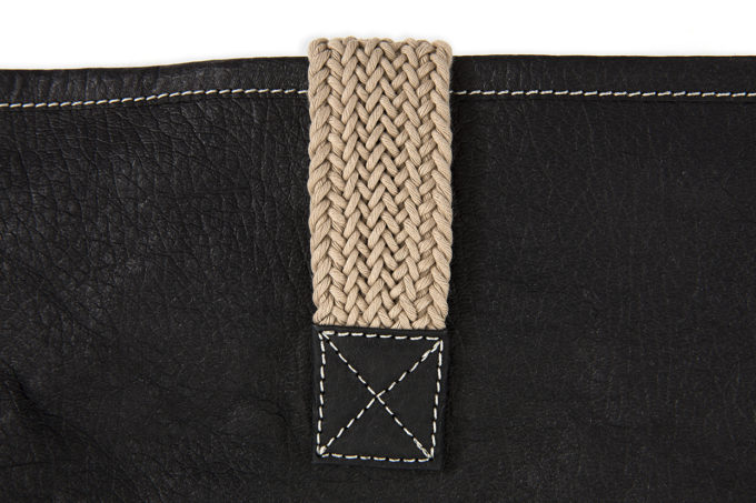 Uashmama Iki Bag Zwart sluiting