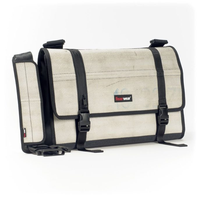 Feuerwear Gordon messengerbag wit