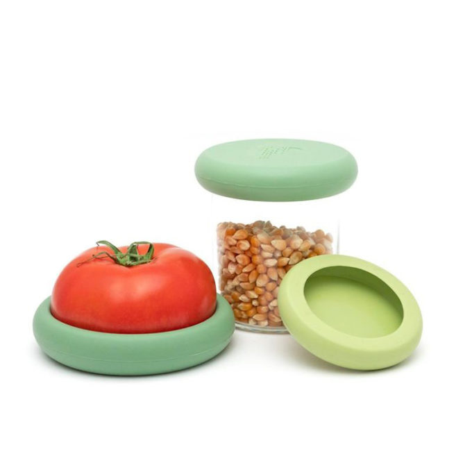 Food Huggers Set van 3 Soft Greens groente
