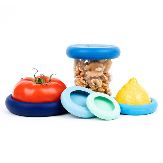 Food Huggers Set van 5 Ice Blue