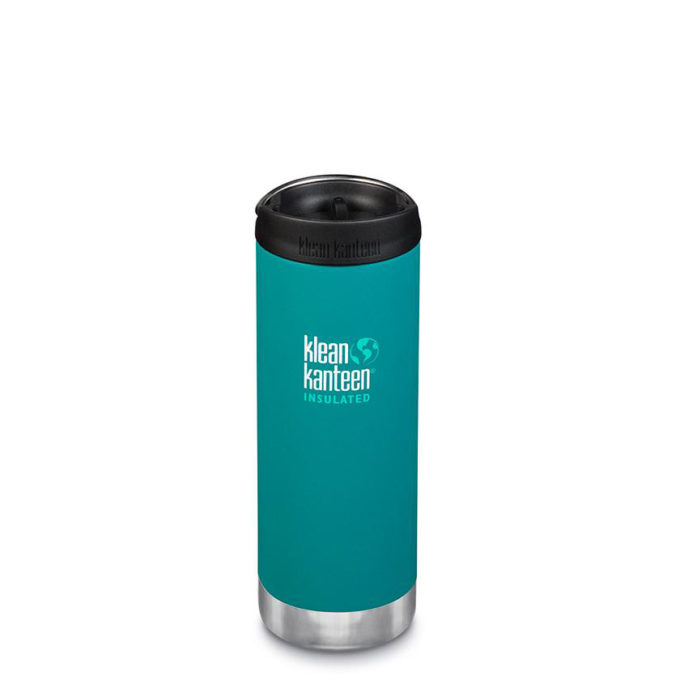 Klean Kanteen TKWide Insulated Thermosbeker 473 ml zeegroen