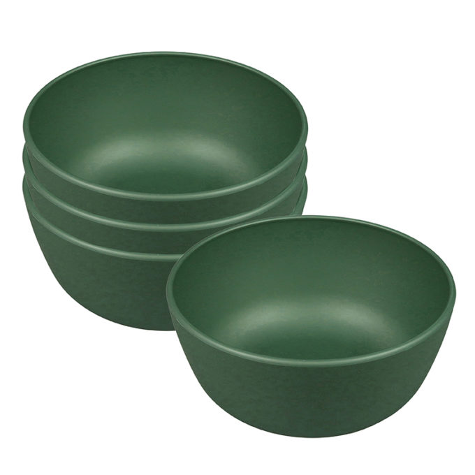 Zuperzozial Boost-Bowl 500ml set van 4 groen