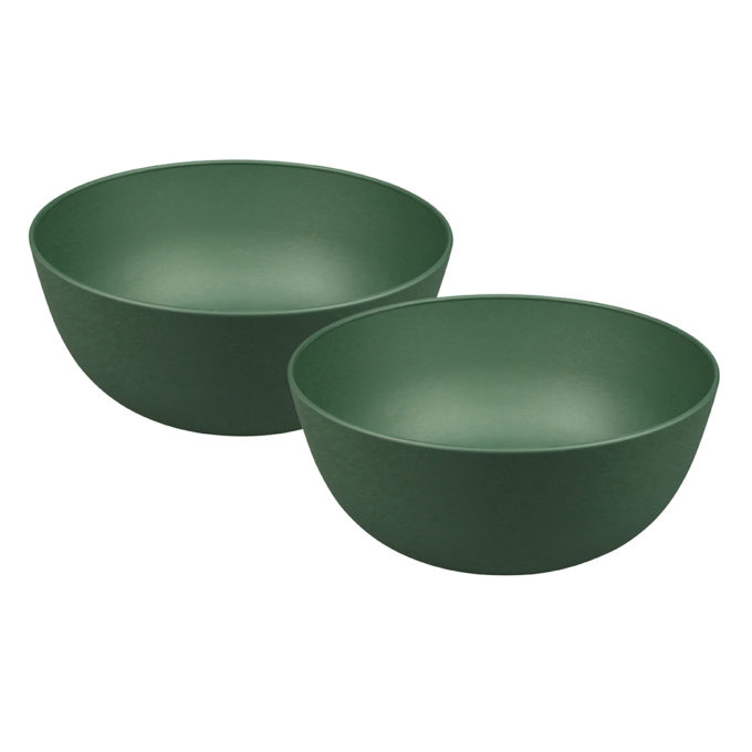 Zuperzozial Boost-Bowl 900ml set van 2 groen