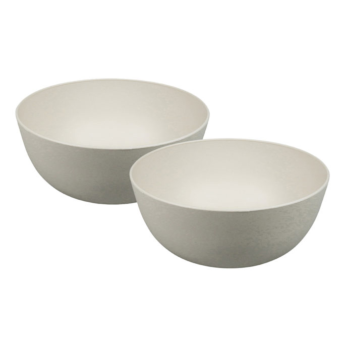 Zuperzozial Boost-Bowl 900ml set van 2 wit