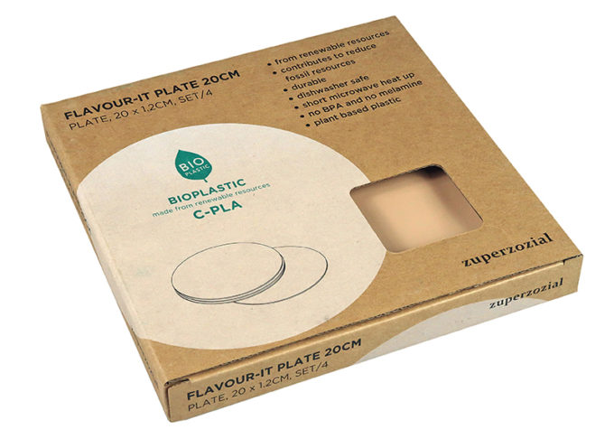 Zuperzozial Flavour-It klein bord set van 4 verpakking