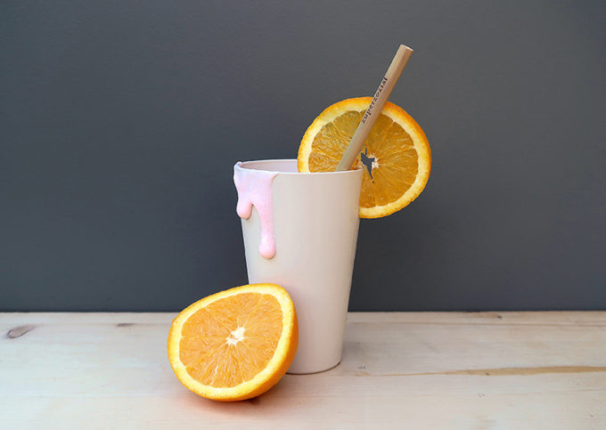 Zuperzozial Reload-Cup bekers wit drankje