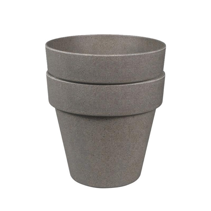 ZuperzozialJungle Fever Bloempot xl Pepper Grey set 3