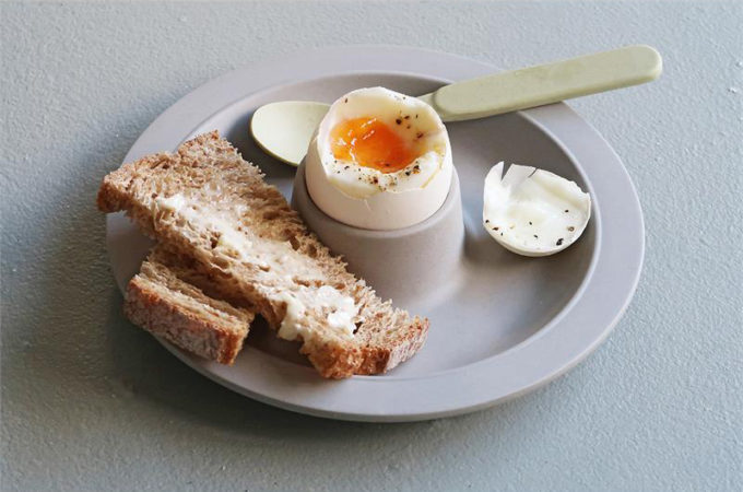 Zuperzozial Dippy Egg Stone Grey eitje