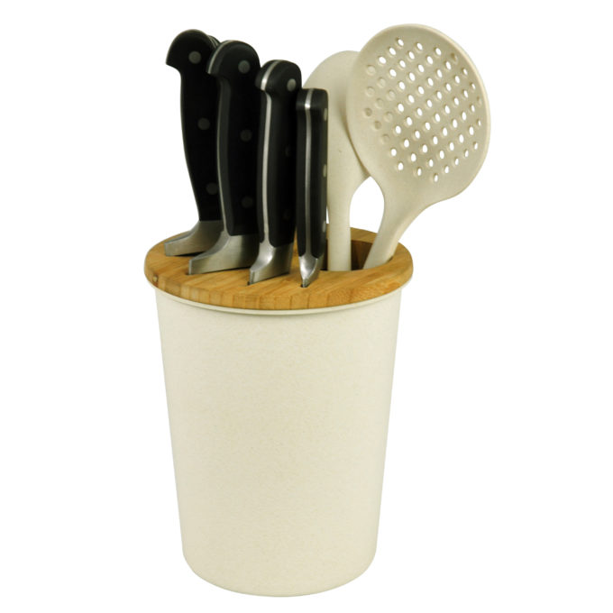 Zuperzozial Knives on the Block Coconut White messen