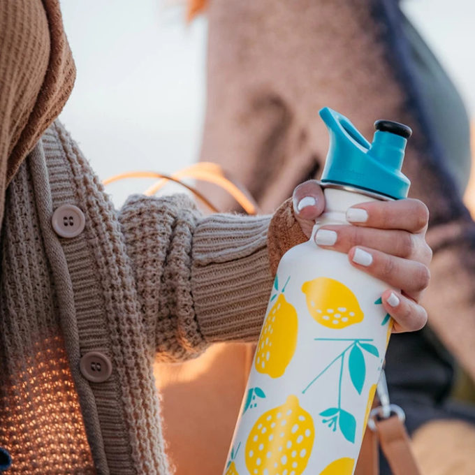 Klean Kanteen Classic 532 ml met Sportdop buiten