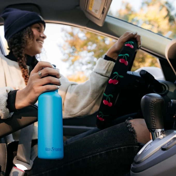Klean Kanteen Classic 532 ml met Sportdop onderweg