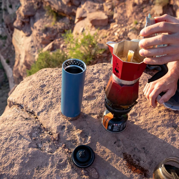 Klean Kanteen TKWide Insulated Thermosbeker koffie