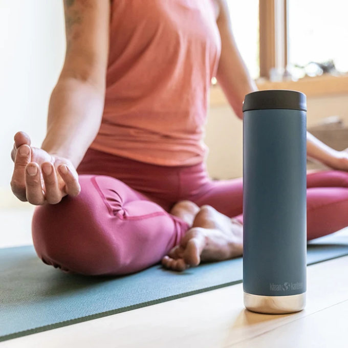 Klean Kanteen TKWide Insulated Thermosbeker yoga