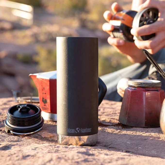 Klean Kanteen TKWide Insulated buiten