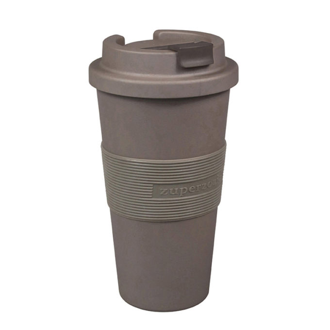 Zuperzozial Time-Out Mug Large - Koffiebeker Reisbeker - Mocha Brown