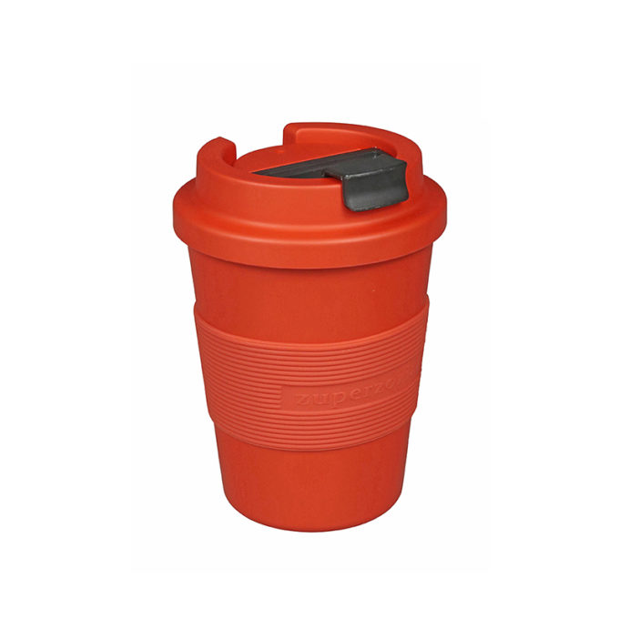 Zuperzozial Time-Out Mug Medium - Koffiebeker Reisbeker - Terra Red