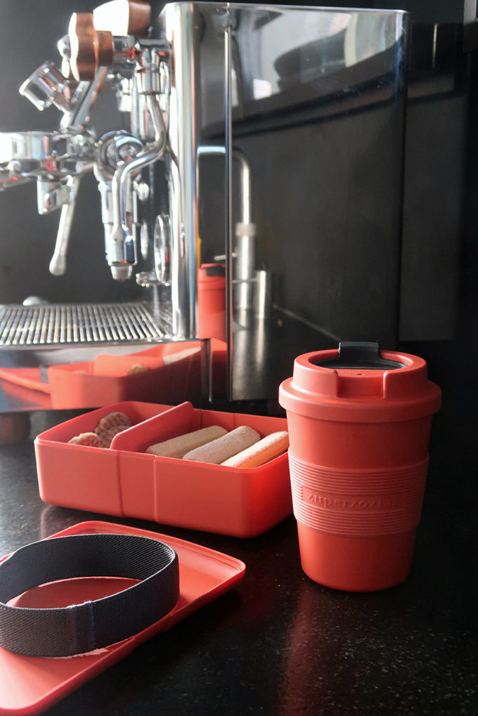 Zuperzozial Time-Out Mug Medium - Koffiebeker Reisbeker - Terra Red koffie